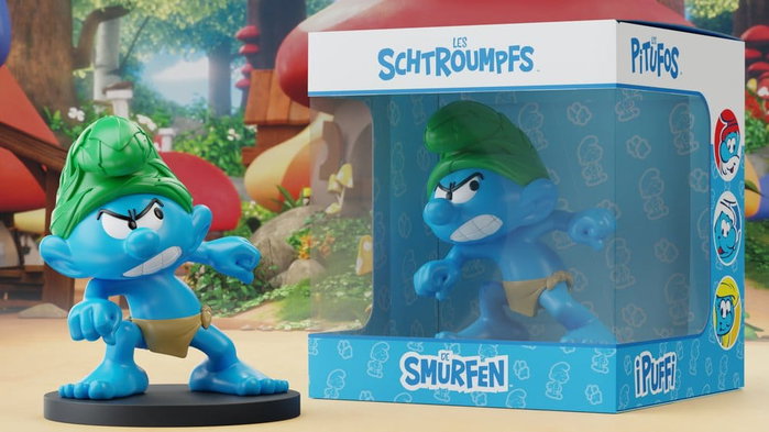 Puppy Statue Schtroumpf Sauvage Puppy Statue Schtroumpf Sauvage