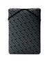 HP Housse de protection réversible pour ordinateur portable 14 pouces, Motif géométrique, Noir et Argent