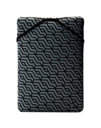 HP Housse de protection réversible en néoprène pour ordinateur portable 14,1 pouces - Protection contre les chocs et rayures, motif géométrique