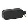 Trousse Fourre-Tout Double Munich Topo Noir 21 x 8 x 6 cm