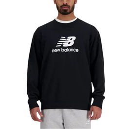 Sweat sans capuche homme New Balance Sport Essentials French Terry Noir
