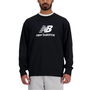 Sweat sans capuche homme New Balance Sport Essentials French Terry Noir