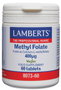 LAMBERTS METHYL FOLATE 400mg 60 comprimés