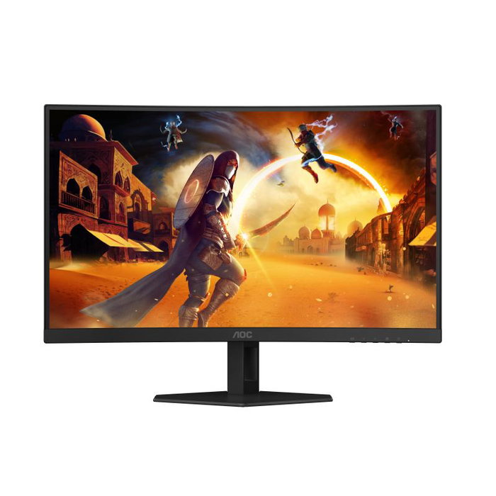 AOC C27G4ZXE - Moniteur Gaming LED Courbé 27 pouces, 165 Hz, 1 ms, FreeSync, HDMI/DisplayPort, Noir
