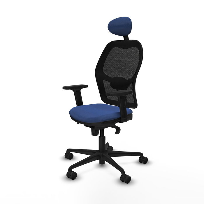 Piqueras y Crespo Chaise de Bureau avec Appui-tête Jorquera 2D036N1 Blue marine Piqueras y Crespo Chaise de Bureau avec Appui-tête Jorquera 2D036N1 Blue marine