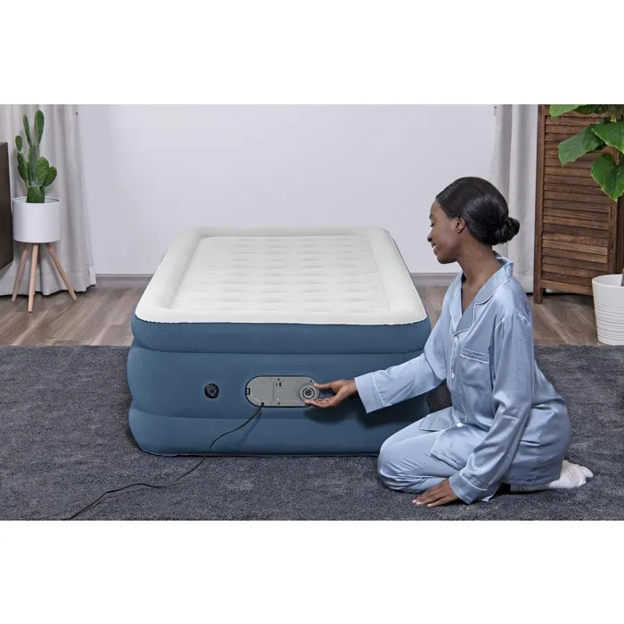 Bestway AlwayzAire(TM) Matelas gonflable Twin avec double pompe intégrée