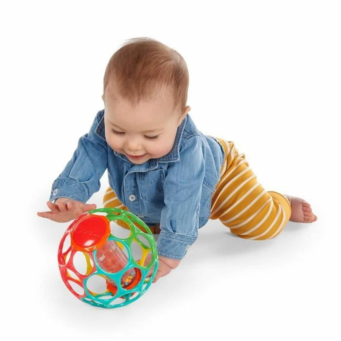 Bright Starts Oball Rollin' Rainstick - Hochet pour bébé multicolore