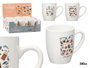 Vessia Tasse Porcelaine Breakfast Surtis 350 ml 12.4 x 10 x 8.3 cm (Set de 27)
