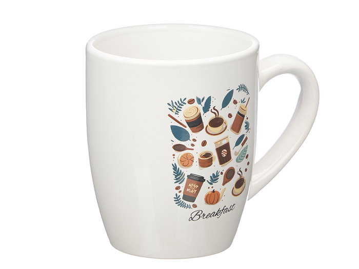 Vessia Tasse Porcelaine Breakfast Surtis 350 ml 12.4 x 10 x 8.3 cm (Set de 27)