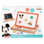 WOOMAX Pizarra magnética Disney en madera, 29,5x22 cm, pizarra magnética con 48 piezas, a partir de 4 años