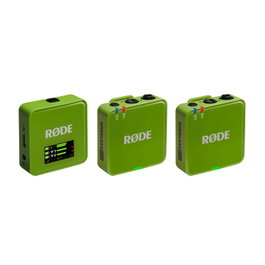Rode Wireless Go III Vert - Microphone sans fil compact 2 chenaux, enregistrement 32 bits, 32 Go, couleur verte