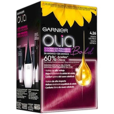 Garnier Olia Coloration Permanente 4.26-violeta eléctrico Garnier Olia Coloration Permanente 4.26-violeta eléctrico