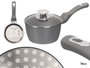 Kinvara Cazo Forgé pour Induction 16 cm Gris Métal (Set de 6)