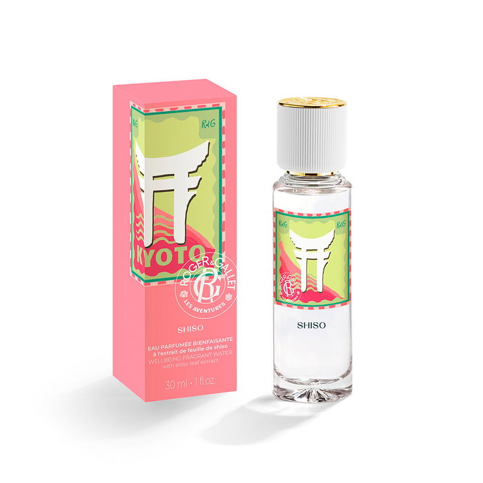 Roger & Gallet Aqua Perfumada Bienestar Shiso 30 ml Eau de Parfum Unisexe Notes de Petitgrain et Shiso