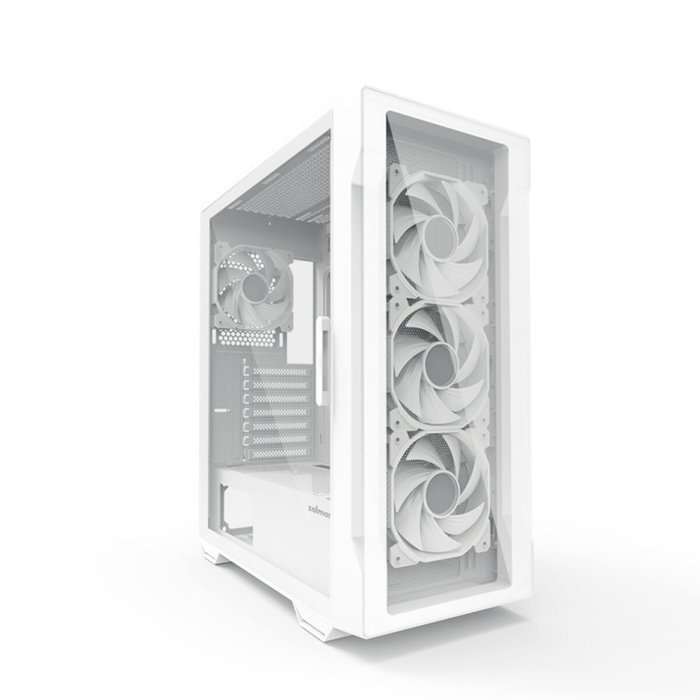 Boîtier ATX semi-tour Zalman I3 NEO TG WHITE Blanc