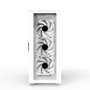 Boîtier ATX semi-tour Zalman I3 NEO TG WHITE Blanc