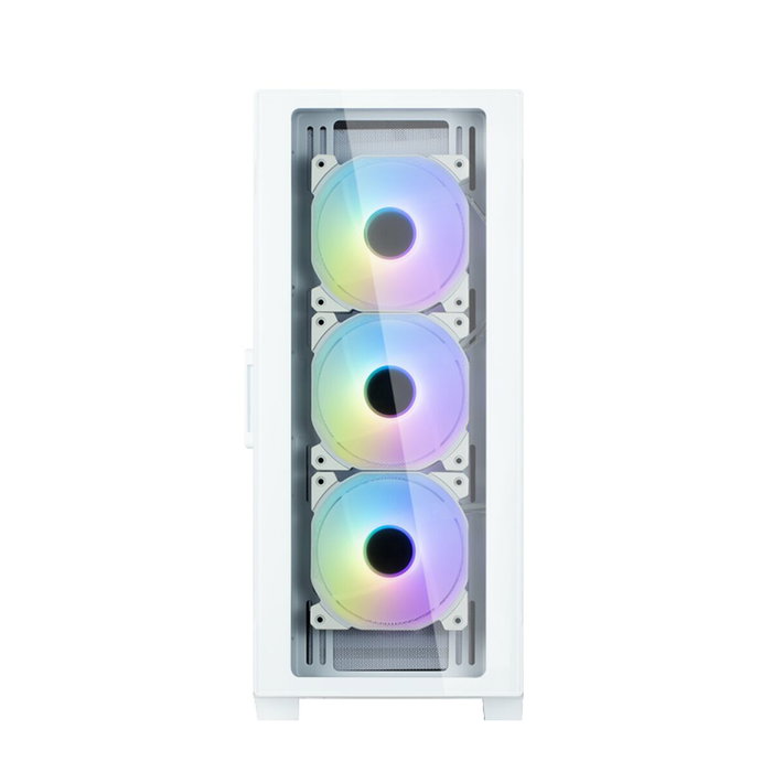 Boîtier ATX semi-tour Zalman I3 NEO TG WHITE Blanc