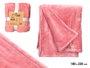 GIFTDECOR Manta Sedalina Rosa 180x220cm