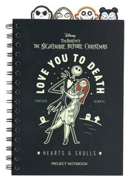 Grupo Erik L'Étrange Noël de Monsieur Jack carnet de projet A5