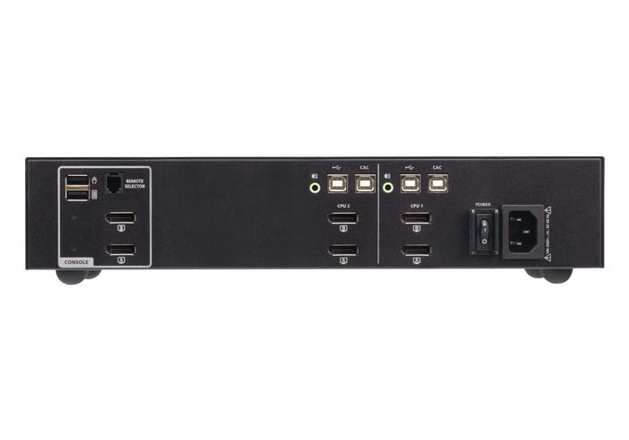 Aten CS1142DP4C Commutateur KVM sécurisé DisplayPort double affichage avec CAC