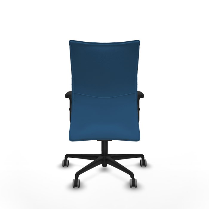 Piqueras Y Crespo Chaise Albacete Confidente Bleu Clair avec Mécanisme Synchrone et Accoudoirs 2D