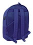 Safta Mochila doble pour ordinateur portable 15,6" avec port USB, sac à dos Teen Dark Blue 31 x 44 x 18 cm