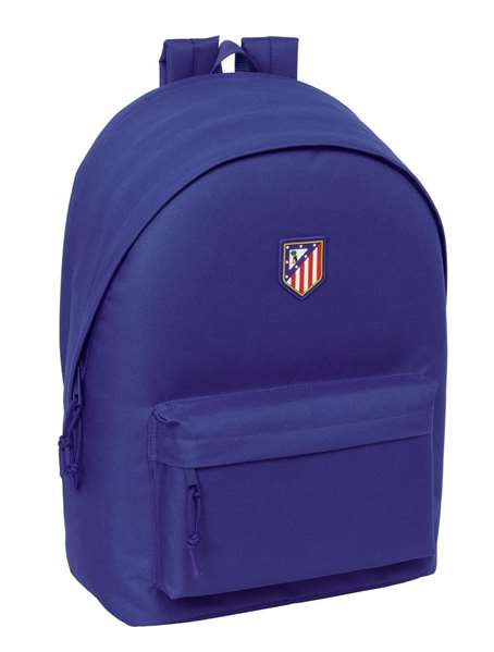 Safta Mochila doble pour ordinateur portable 15,6" avec port USB, sac à dos Teen Dark Blue 31 x 44 x 18 cm