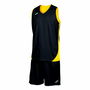 Ensemble de Sport pour Enfants Joma Sport Kansas Jaune Noir Multicouleur 2 Pièces