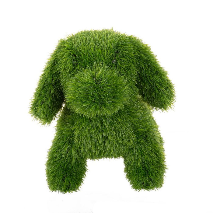 BigBuy Outdoor Figurine Décorative Chien en Gazon Artificiel 30 x 50 x 48 cm