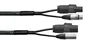 Cordial CPH 1.5 DMX 1 PWR 1 TRUE 1 Câble hybride DMX et alimentation 1,5 m