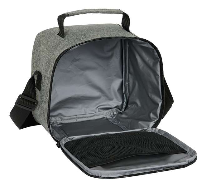 Safta Glacière Isotherme Waterproof Minnie Mouse Gris 20 x 20 x 15 cm pour Enfant 3 Ans
