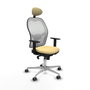 Piqueras y Crespo Chaise de Bureau 1D086G1 Crème