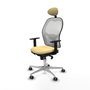 Piqueras y Crespo Chaise de Bureau 1D086G1 Crème