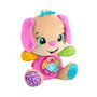 Fisher-Price Peluche Perrita Ríe y aprende avec lumières et sons
