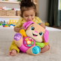 Fisher-Price Peluche Perrita Ríe y aprende avec lumières et sons
