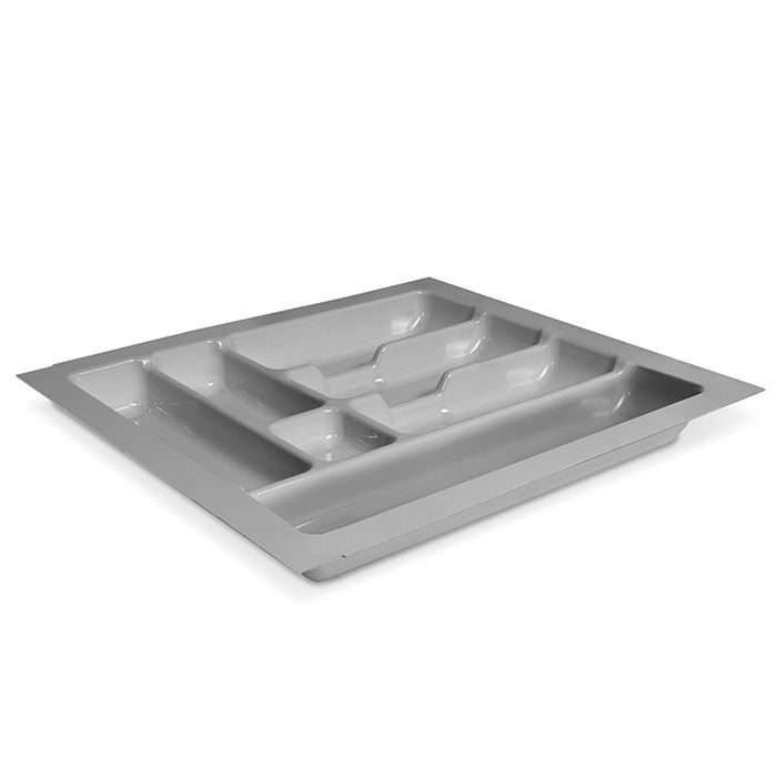 HERRAJES ALK Cubertero Modelo Mauro Gris Metalizado para Cajón HERRAJES ALK Cubertero Modelo Mauro Gris Metalizado para Cajón