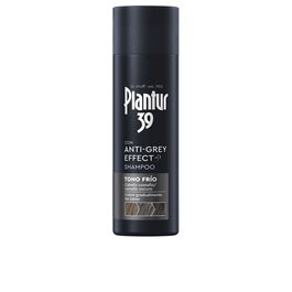 Plantur 39 Shampoing Ton Froid Anti-Gris EFFECT 200 ml - Anti-Chute, Anti-Gris, Fortifiant, Éclat