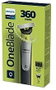 Philips OneBlade 360 QP2734/23 Tondeuse Visage, Lame 360°, 5 Longueurs, Recharge USB, Résistant à l'Eau