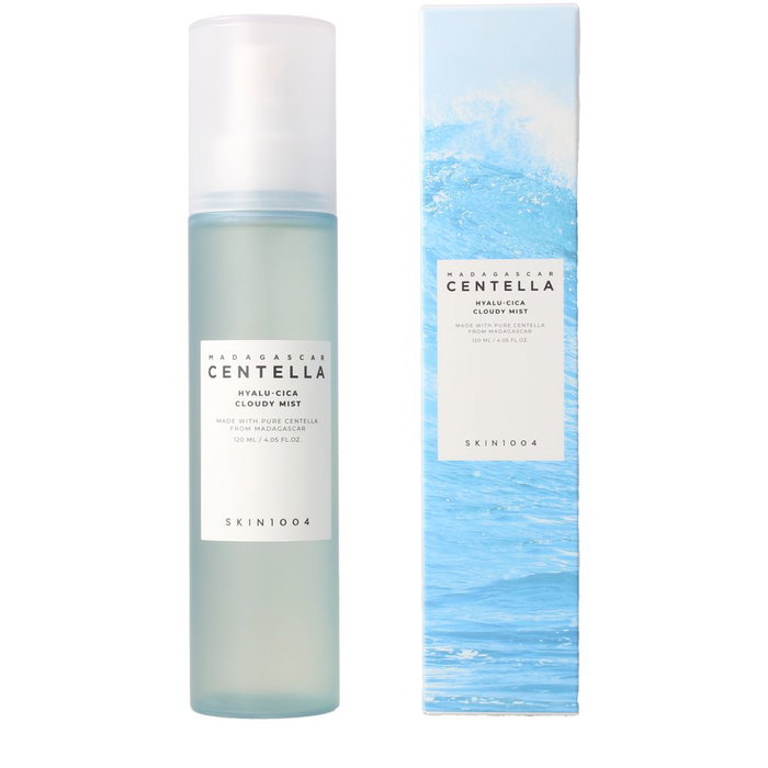 Skin1004 Madagascar Centella Hyalu-Cica Brume Nébulisée Visage - Hydratation et Anti-âge avec Centella Asiatica, Thé Vert - 120 ml