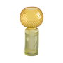 Vase Jaune Vert Verre