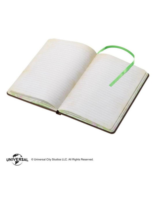 The Noble Collection Carnet Wicked Le Journal d'Elphaba, Licence Officielle, Format A5 14,8x21cm, 240 Pages