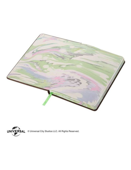 The Noble Collection Carnet Wicked Le Journal d'Elphaba, Licence Officielle, Format A5 14,8x21cm, 240 Pages