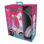Lexibook Casque Bluetooth 2 en 1 avec Oreilles de Chat et Lumières - Rose
