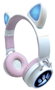 Lexibook Casque Bluetooth 2 en 1 avec Oreilles de Chat et Lumières - Rose