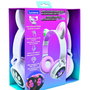 LEXIBOOK Auriculares Inalámbricos Catphone II avec Oreilles de Chat Lumineuses, Bluetooth 5.0 et Cable Audio Inclus, Rose