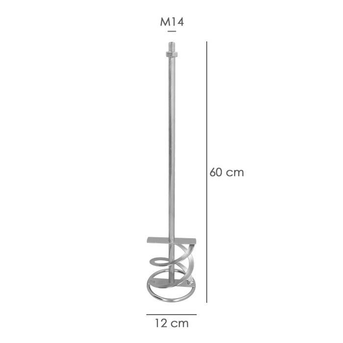 WOLFPACK LINEA PROFESIONAL Mélangeur Cola Recambio M14 120x600 mm
