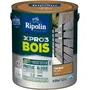 Ripolin - Peinture Bois XPRO3 8001 Ton Bois, Satiné, 2.5L - Haute Protection 10 Ans, Acrylique, A+, Ecolabel, Application Intérieur/Extérieur