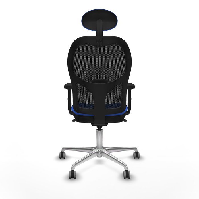 Piqueras y Crespo Chaise de Bureau avec Appui-tête 2D086G1 Bleu