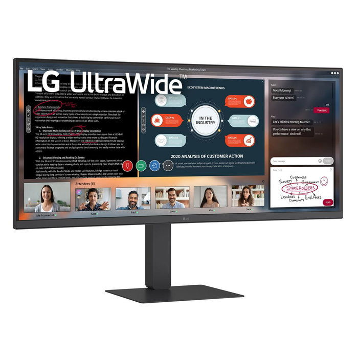 LG Electronics Écran incurvé 34'' WQHD 34U650A-B LG Electronics Écran incurvé 34'' WQHD 34U650A-B