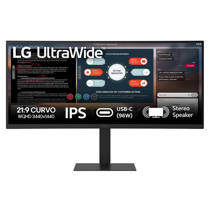 LG Electronics Écran incurvé 34'' WQHD 34U650A-B LG Electronics Écran incurvé 34'' WQHD 34U650A-B